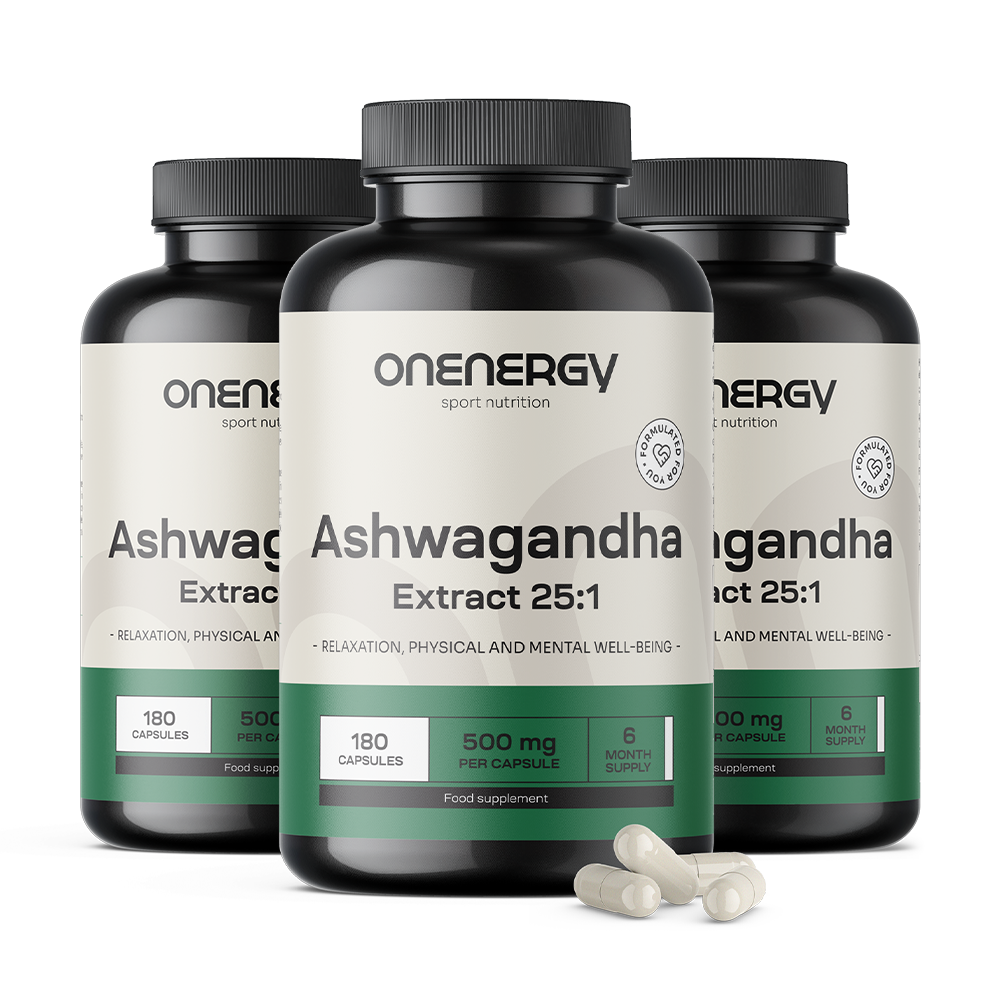 Ashwagandha 500 mg – extract 25:1