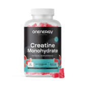Creatină monohidrat 3000 mg – pepene verde, 90 de bomboane gumate