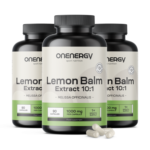 3x Melisa – extract 10:1, total 270 de capsule