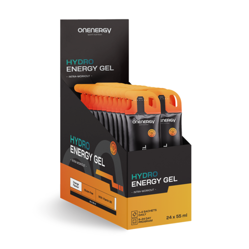Hydro gel energizant – portocală, 24 x 55 ml