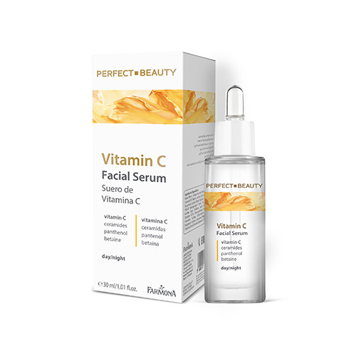 Ser pentru față cu vitamina C.