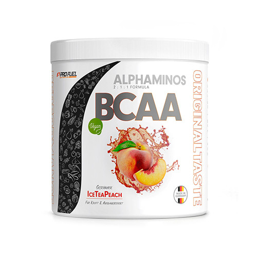 Alphaminos BCAA 2:1:1 vegan - ceai de piersică.