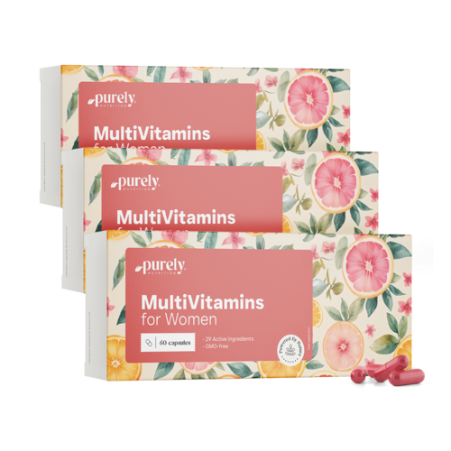 3x Multivitamine pentru femei, total 180 de capsule