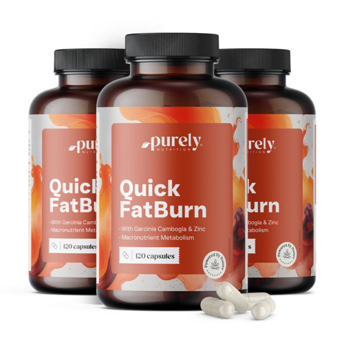 3x Quick FatBurn, total 360 de capsule