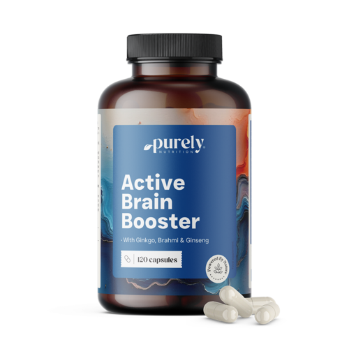 Active Brain Booster - suport pentru funcțiile cognitive, 120 de capsule