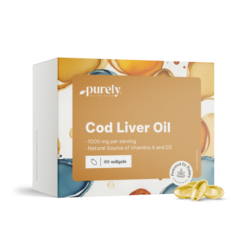 Ulei de cod 1000 mg, 60 de capsule moi