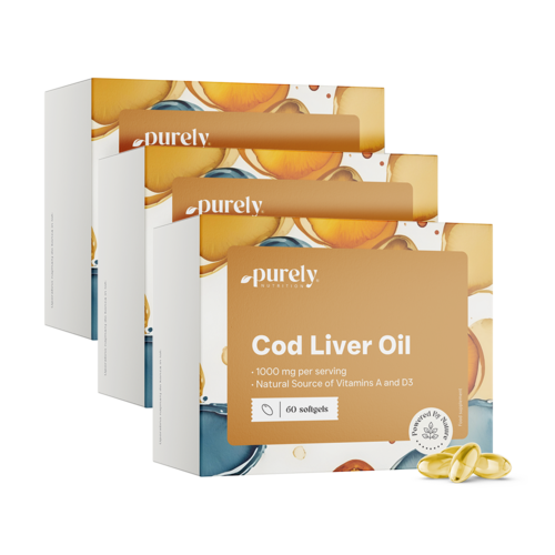 3x Ulei de cod 1000 mg, total 180 de capsule moi