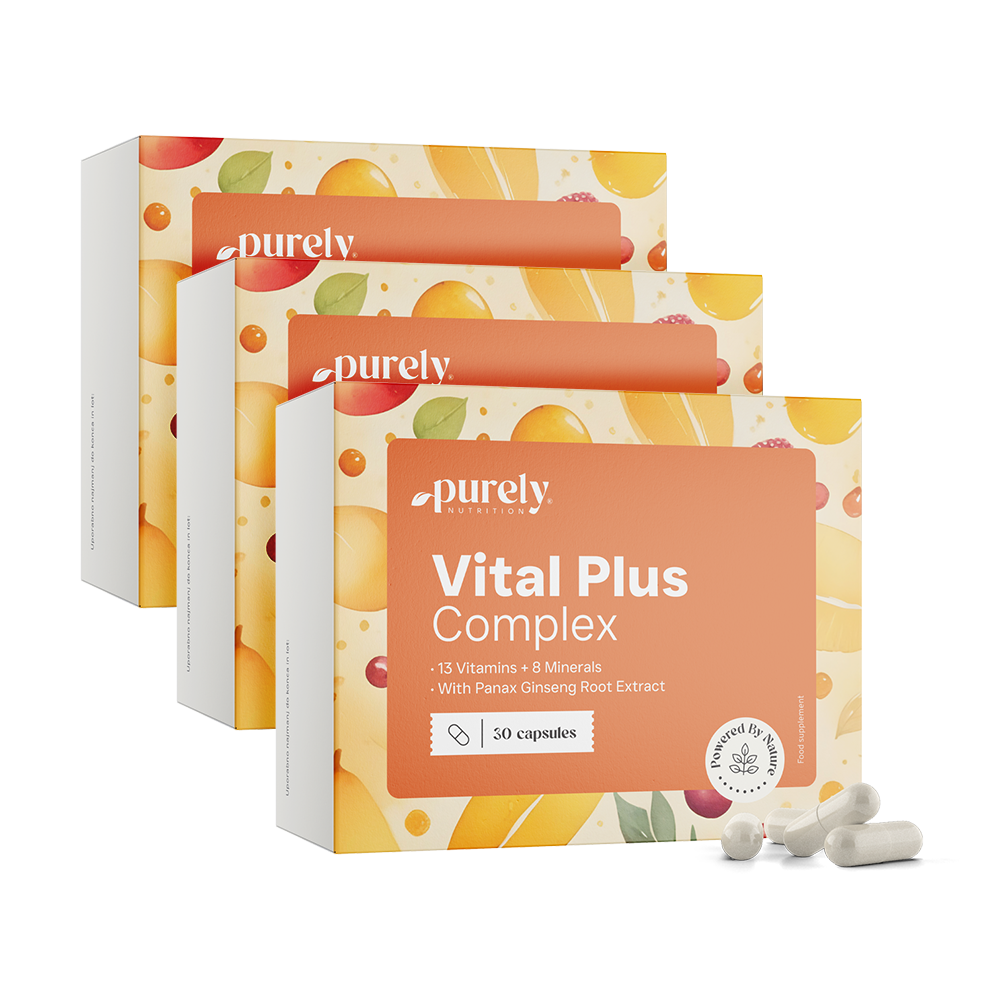 Vital Plus Complex - multivitamine și minerale cu ginseng
