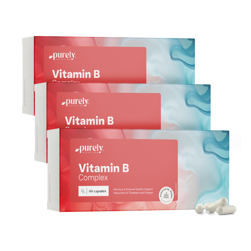 3x Vitamina B-complex, total 180 de capsule
