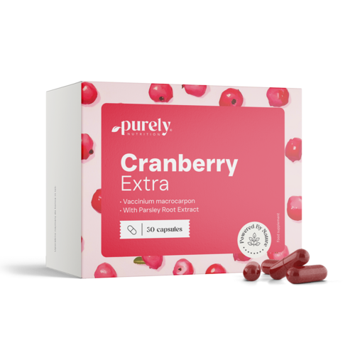 Cranberry Extra - extract de merișoare și pătrunjel, 30 de capsule