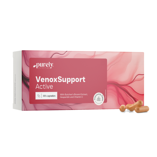 VenoxSupport Active - pentru picioare obosite și grele, 60 de capsule