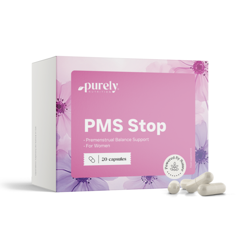PMS Stop - suport în zilele înaintea menstruației, 20 de capsule