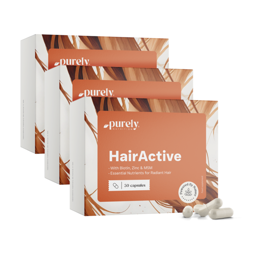 3x HairActive - complex pentru păr, total 90 de capsule