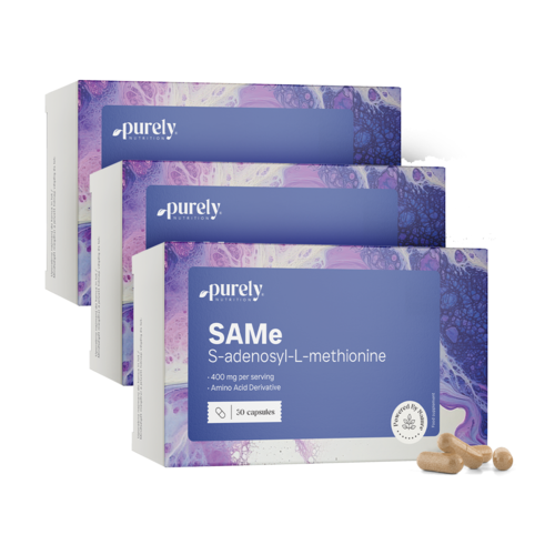 3x SAMe 400 mg, total 90 de capsule