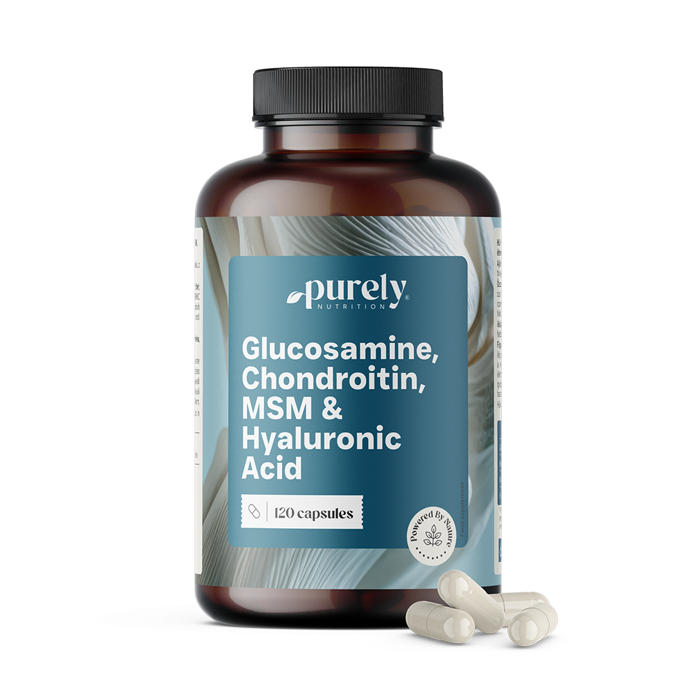 Glucozamină, condroitină, MSM și acid hialuronic