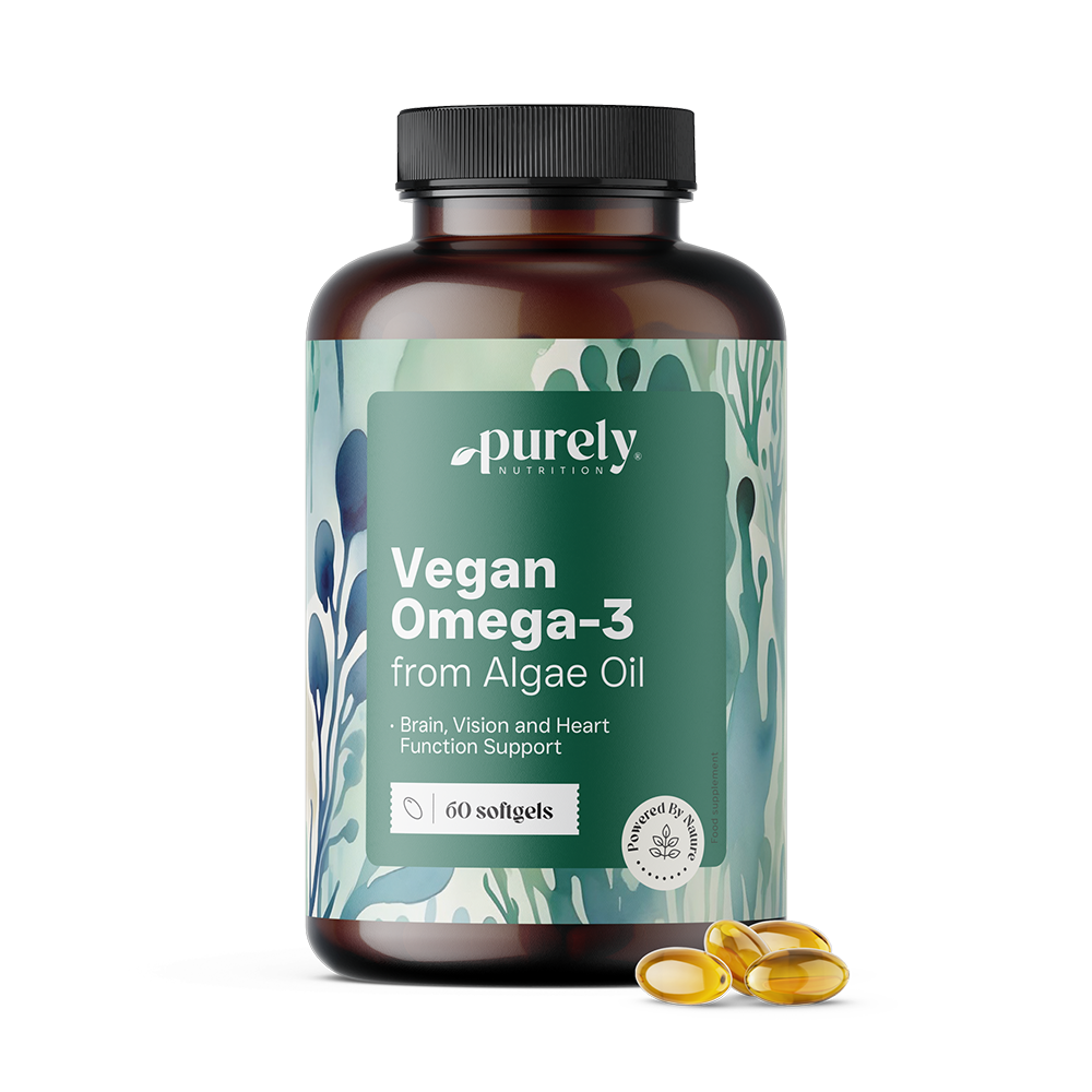 Omega-3 vegană din alge