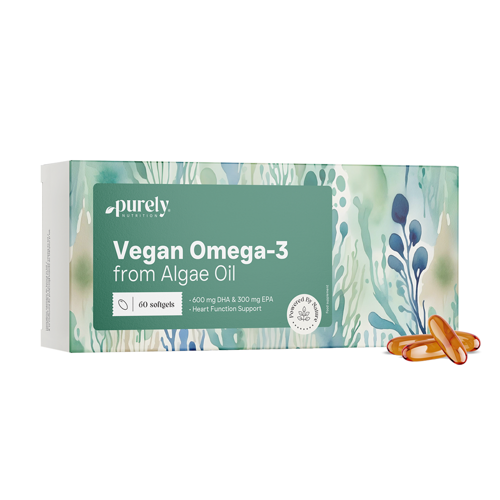 Omega-3 vegană din alge