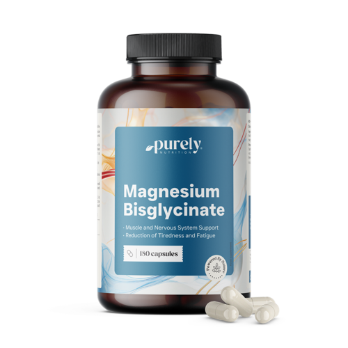 Bisglicinat de magneziu, 180 de capsule