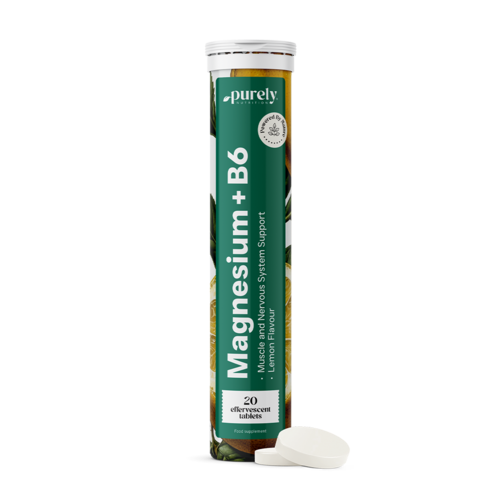 Magneziu + vitamina B6 – comprimate efervescente, 20 de comprimate efervescente