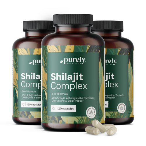 3x Shilajit complex, total 360 de capsule