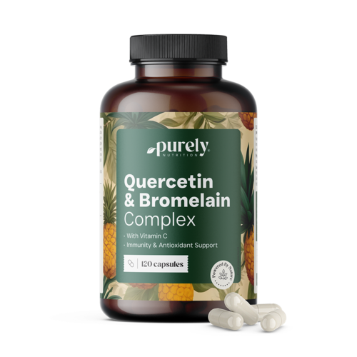 Quercetină și bromelaină – complex pentru sistemul imunitar, 120 de capsule