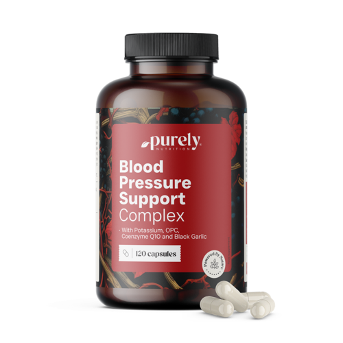 Blood Pressure Support Complex – complex pentru reglarea tensiunii arteriale, 120 de capsule