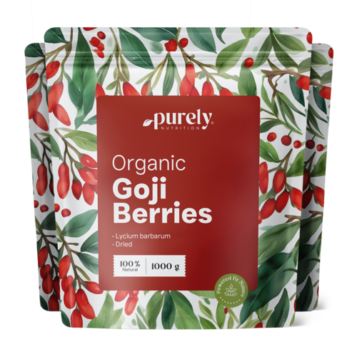 3x BIO fructe de Goji, total 3000 g