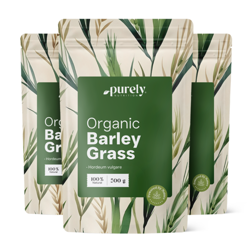 3x BIO Iarbă de orz, total 1500 g
