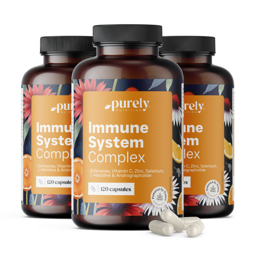 3x Complex pentru sistemul imunitar, total 360 de capsule