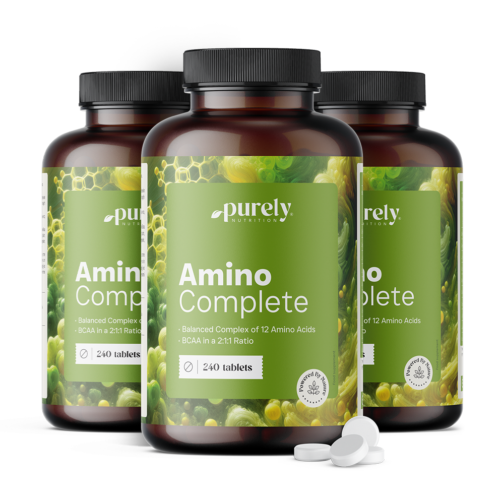 3x Amino Complete - complex echilibrat de 12 aminoacizi Amino Complete - complex echilibrat de 12 aminoacizi