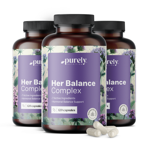 3x Her Balance – complex pentru echilibrul feminin, total 360 de capsule