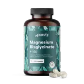 Magneziu bisglicinat cu vitamina B6, 180 de capsule