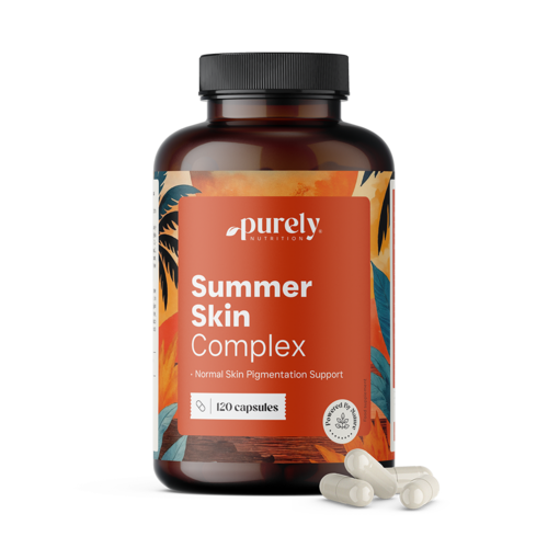 Summer Skin Complex – formulă cu 10 ingrediente active, 120 de capsule