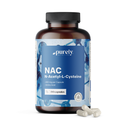 NAC 650 mg, 180 de capsule