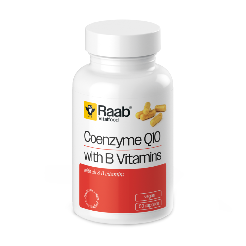 Coenzima Q10 + complexul de vitamine B.
