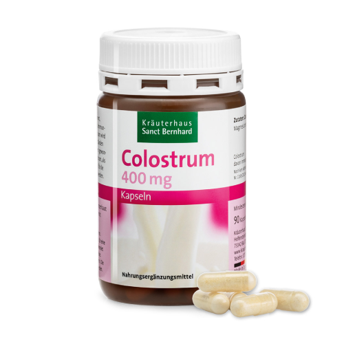 Colostrum. Textul de tradus este o descriere a unui supliment alimentar.