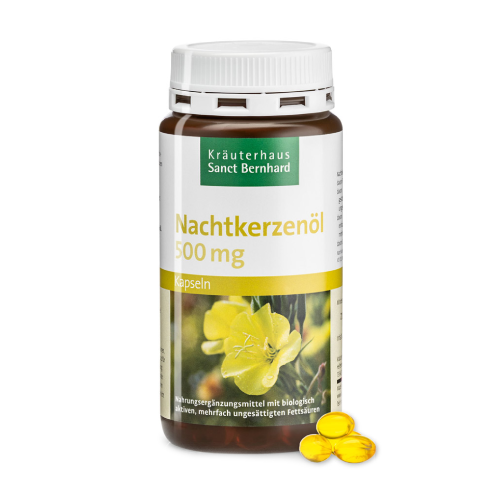 Ulei de Luminița nopții 500 mg, 200 de capsule