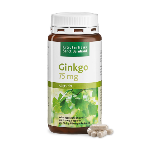 Capsule de Ginko biloba.