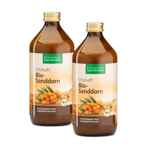 BIO Suc de cătină, 2 x 500 ml