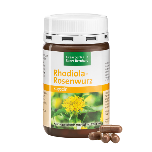 Rădăcina de Rhodiola rosea, 120 de capsule