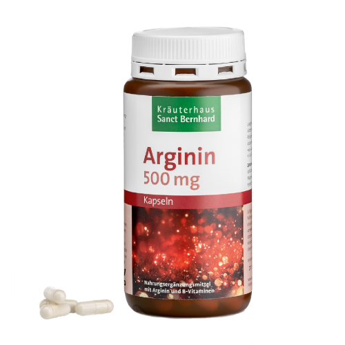 L-Arginină 500 mg, 150 de capsule