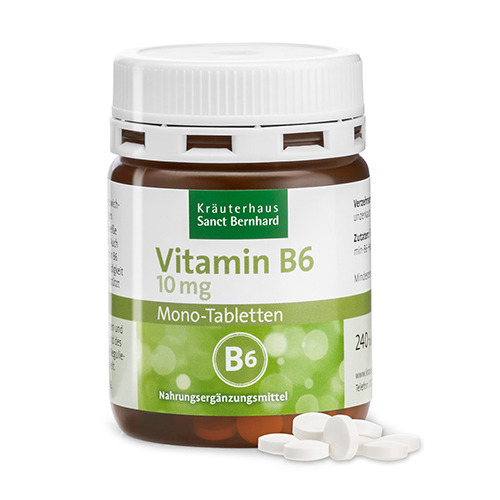 Comprimate de vitamina B6.