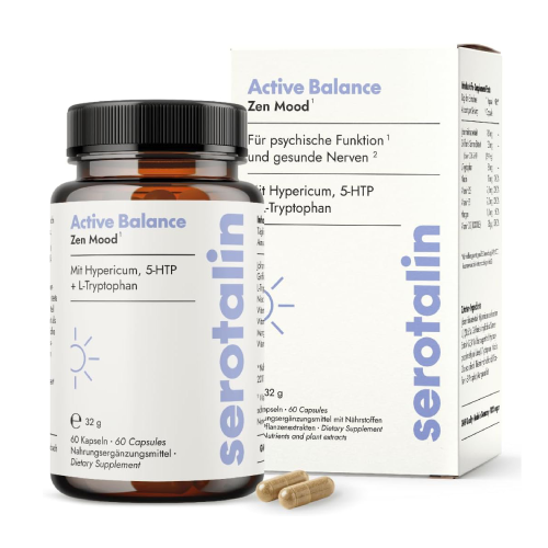 Active Balance – complex cu sunătoare și 5-HTP, 60 de capsule