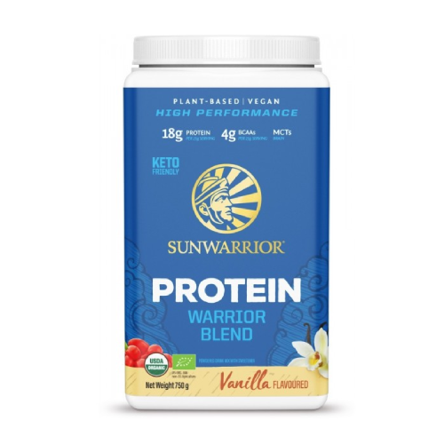 BIO Proteine vegane cu îndulcitor - vanilie, 750 g