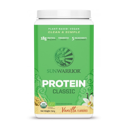 BIO Proteine vegane cu îndulcitor - vanilie, 750 g