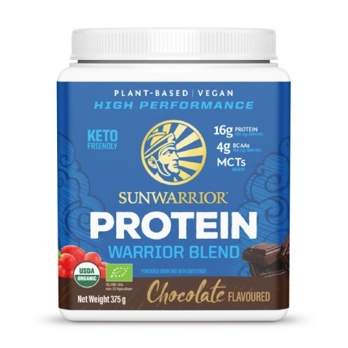 BIO Proteine vegane cu îndulcitor – ciocolată, 375 g