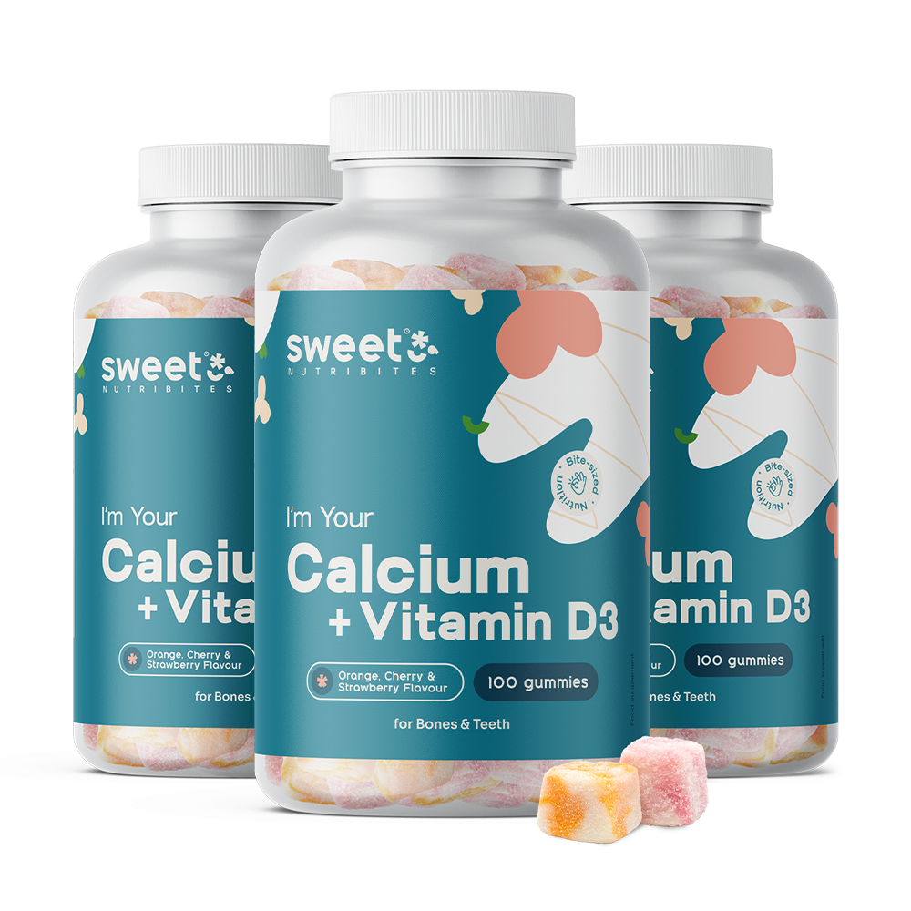 Kalcij in vitamin D3 bonboni