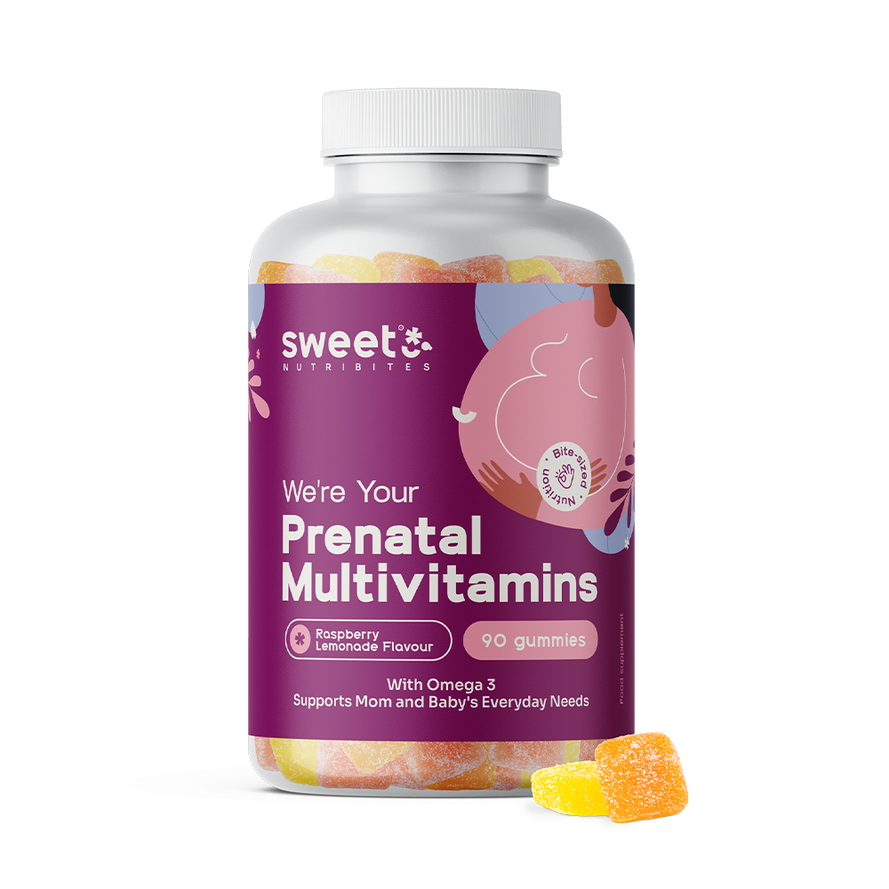 Prenatalni multivitamini + omega-3.