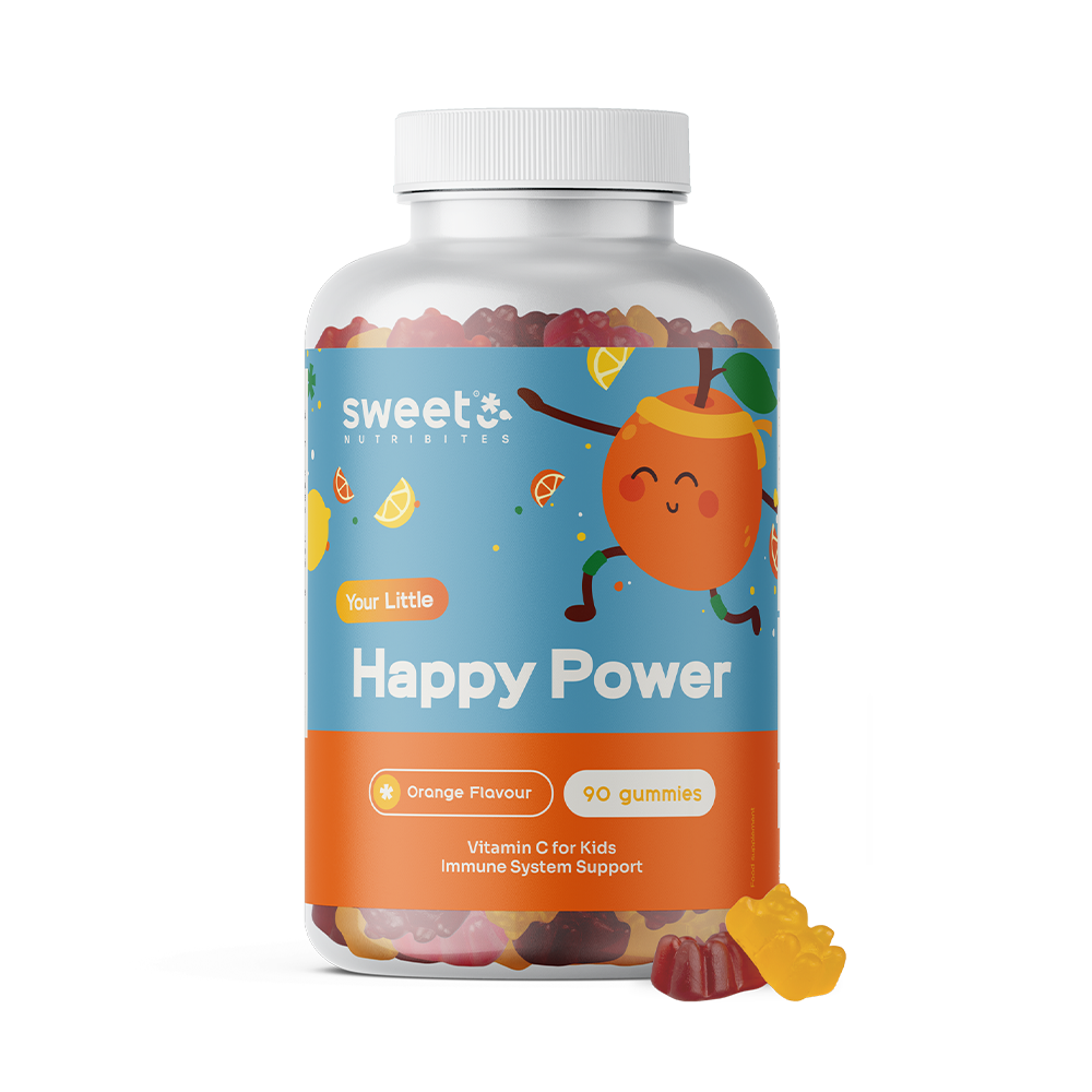 Happy Power - bomboane gumate pentru copii cu vitamina C
