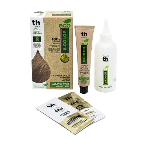 Vopsea naturală pentru păr – blond deschis, 1 kos